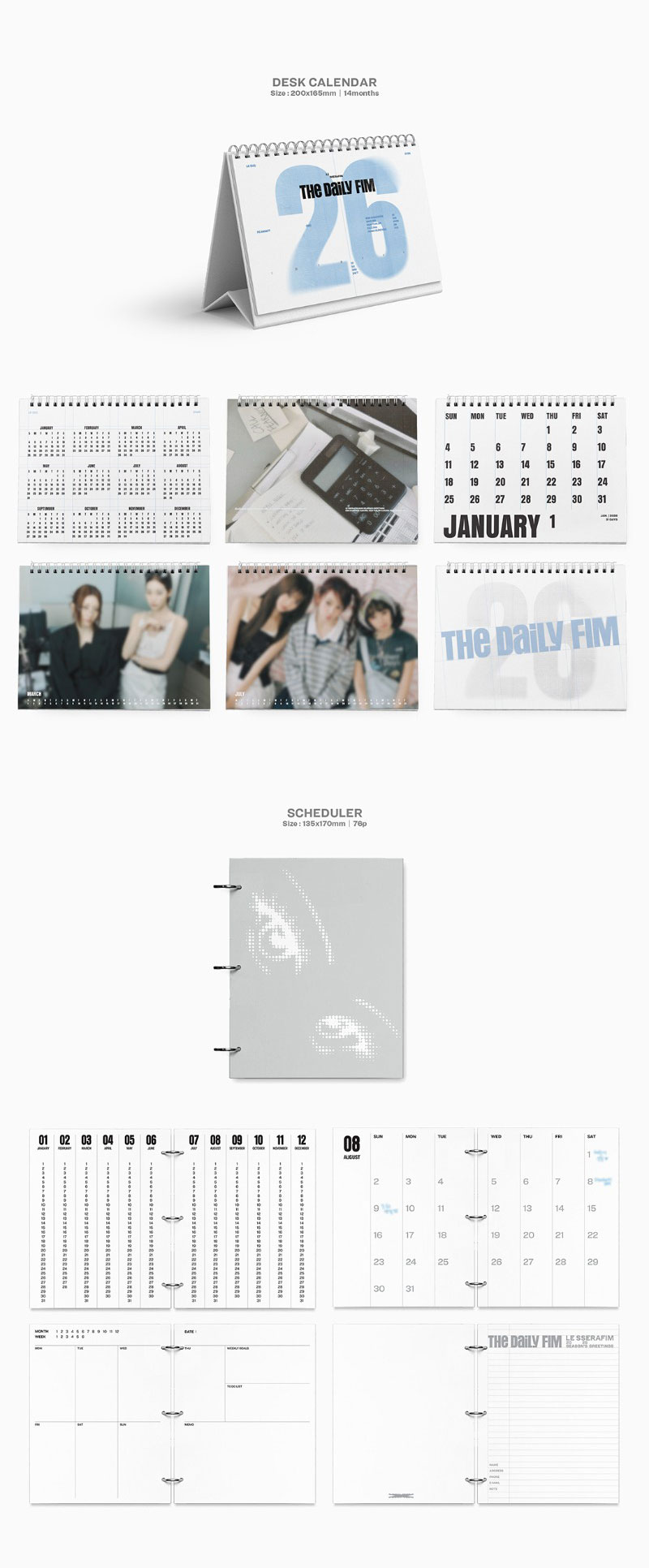 LE SSERAFIM - 2026 SEASON'S GREETINGS + POB Weverse shop - Image 4