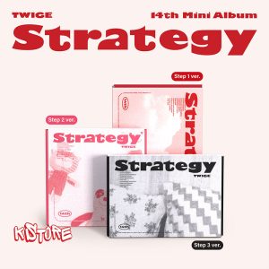 TWICE - 14ти мини албум [STRATEGY] (Step 1/ Step 2/ Step 3 Ver.)