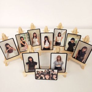 КОМПЛЕКТ (10 бр.) фотокартички TWICE, Strategy (black), POB