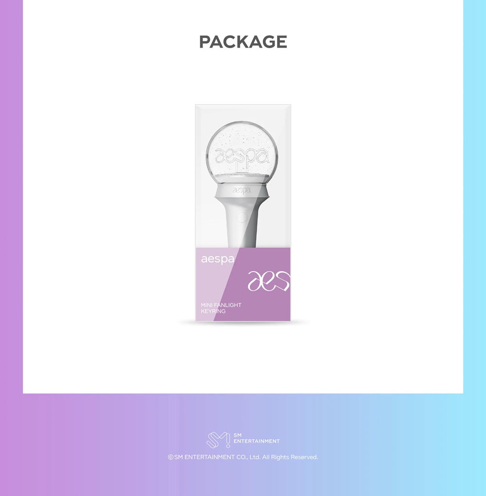 aespa - MINI FANLIGHT KEYRING - Image 6