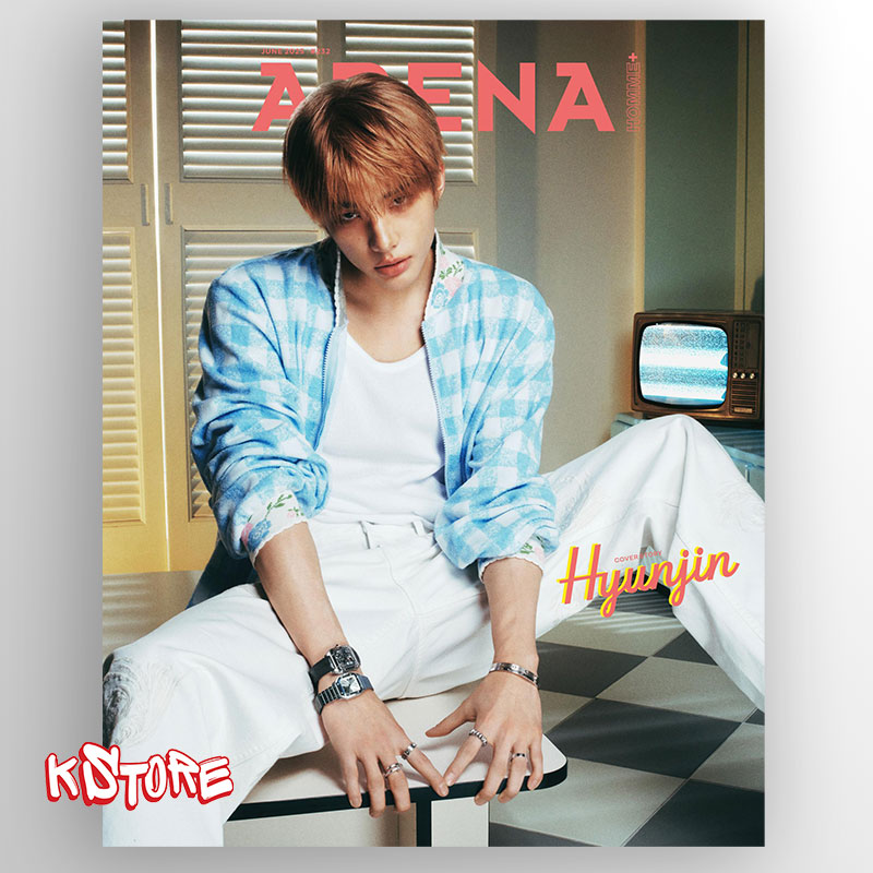 Списание Arena Homme - 2025. 06 (Корица Stray Kids Hyunjin) версия B