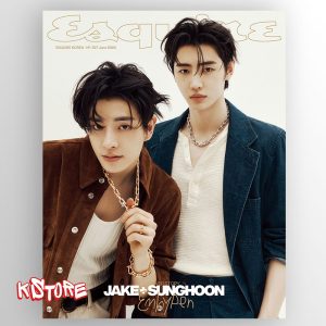 Списание Esquire - 2025. 06 (Корица ENHYPEN JAKE & SUNGHOON)