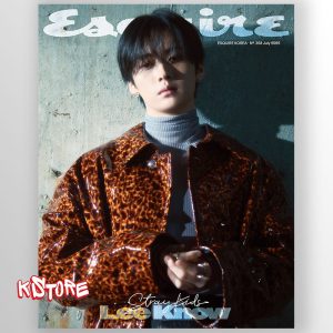 Списание Esquire - 2025. 08 (Корица Stray Kids LEE KNOW) (Ver. A)