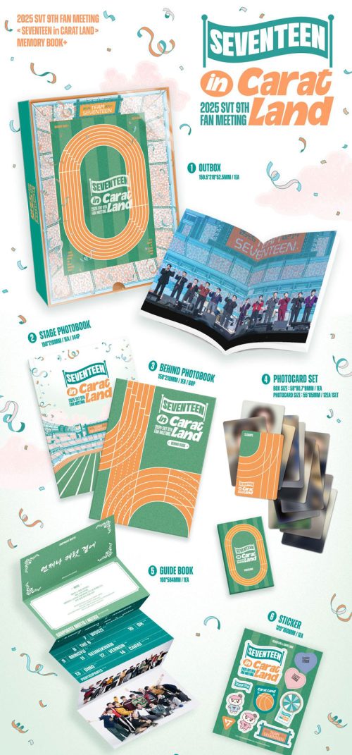 SEVENTEEN - 2025 SVT 9TH FAN MEETING [SEVENTEEN IN CARAT LAND] MEMORY ...