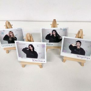 Polaroid фотокартички на aespa от æpisode SYNK#1