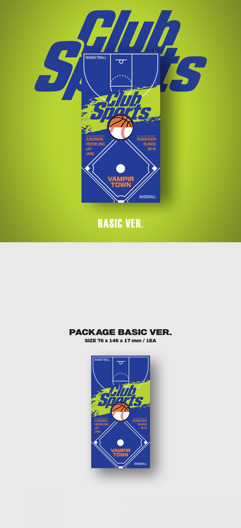 ENHYPEN WORLD COUPON CARD COLLECTION (CLUB SPORTS BASIC ver.) - Image 2