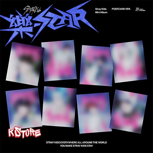 Stray Kids - 8ми мини албум 樂-STAR (ROCK STAR) (POSTCARD VER.)