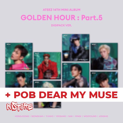 PRE-ORDER] ATEEZ - 14ти мини албум [GOLDEN HOUR : Part.5