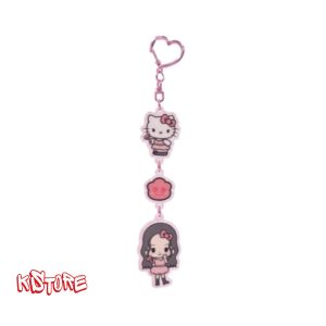HELLO KITTY x JISOO Acyrl Keychain