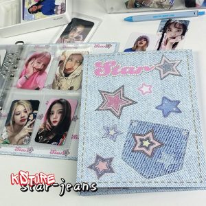 Binder за фотокартички JEANS (15 листа за 120 фотокартички)