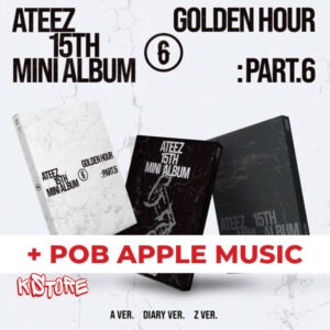 [PRE-ORDER] ATEEZ - 15ти мини албум [GOLDEN HOUR : Part.6] + POB Apple Music