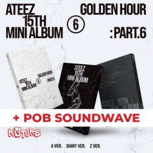 [PRE-ORDER] ATEEZ - 15ти мини албум [GOLDEN HOUR : Part.6] + POB Soundwave