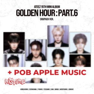 [PRE-ORDER] ATEEZ - 15ти мини албум [GOLDEN HOUR : Part.6] (DIGIPACK Ver.) + POB Apple Music