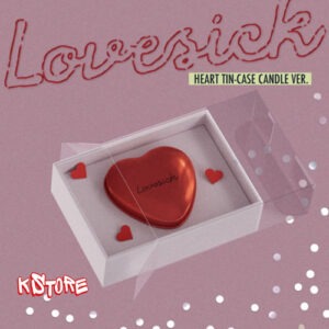 CHAERYEONG (ITZY) - 1ви мини албум [Lovesick] (HEART TIN-CASE CANDLE Ver.)
