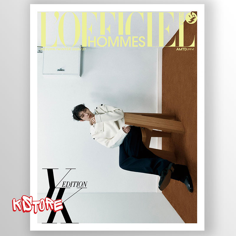 L'OFFICIEL HOMMES 2026 FW (Корица ATEEZ MINGI) - Image 2
