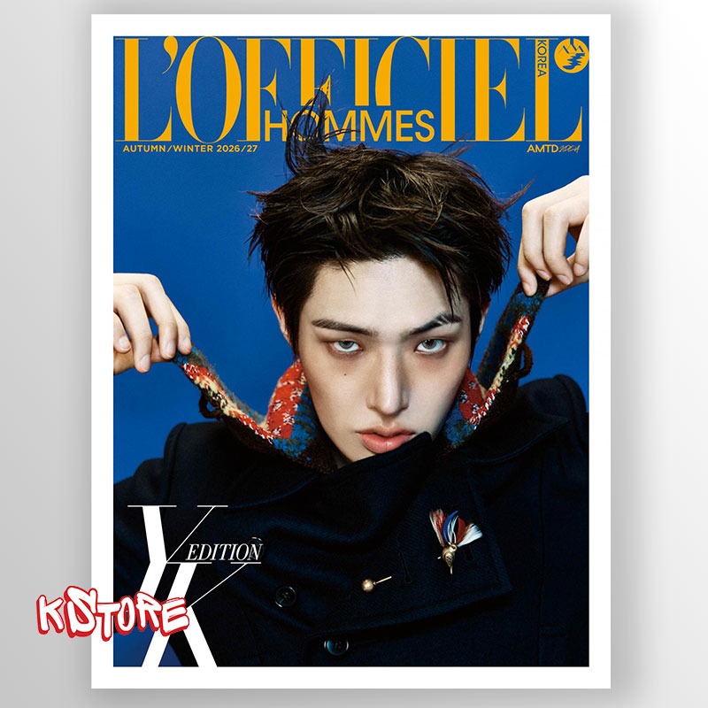 L'OFFICIEL HOMMES 2026 FW (Корица ATEEZ MINGI) - Image 3